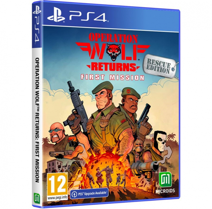 Operation Wolf Returns: First Mission - Rescue Edition (PS4) i gruppen HJEMMEELEKTRONIK / Spilkonsoller og tilbehør / Sony PlayStation 4 hos TP E-commerce Nordic AB (38-96959)