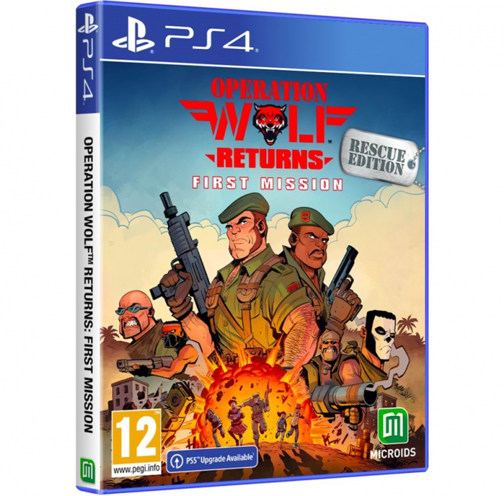 Operation Wolf Returns: First Mission - Rescue Edition (PS4) i gruppen HJEMMEELEKTRONIK / Spilkonsoller og tilbehør / Sony PlayStation 4 / Spil hos TP E-commerce Nordic AB (38-96959)