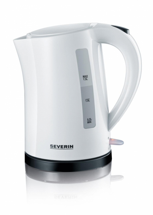 Severin WK3494 Kedel 1,5L, hvid i gruppen HJEM, HUS & HAVE / Husholdningsapparater / Vand & Juice / Elkedel hos TP E-commerce Nordic AB (38-96990)