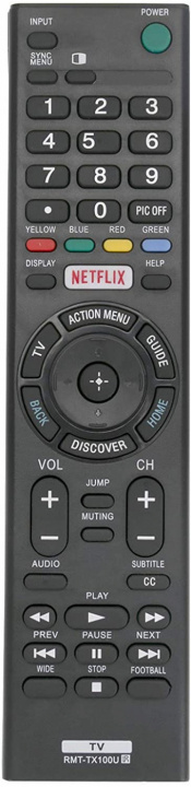 Universal Fjärrkontroll till SONY Smart TV RMT-TX100U i gruppen HJEMMEELEKTRONIK / Lyd & billede / Tv og tilbehør / Fjernbetjeninger hos TP E-commerce Nordic AB (38-97009)