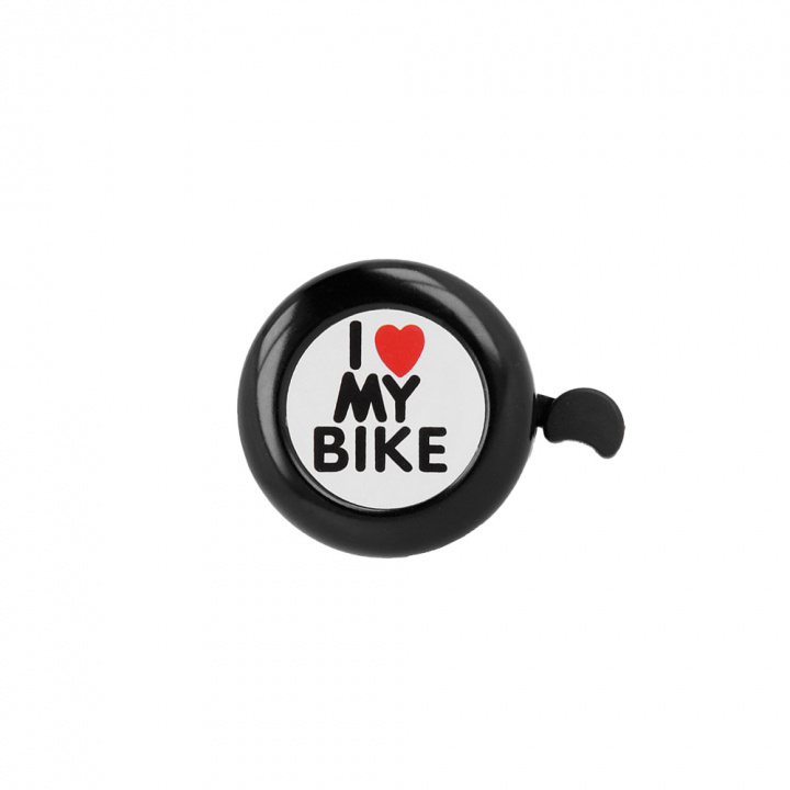Forever Outdoor Bicycle Clock Jeg elsker min cykel, svart i gruppen SPORT, FRITID & HOBBY / Sportsudstyr / Cykel tilbehør / Øvrigt cykel tilbehør hos TP E-commerce Nordic AB (38-97105)