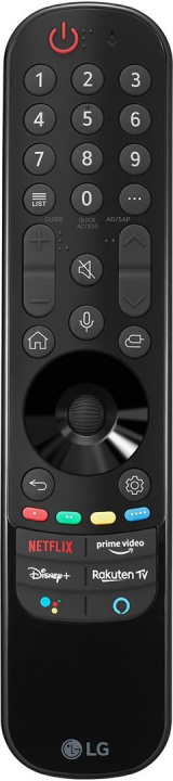 LG MR21GC Magic Remote för 2021 års LG Smart TV i gruppen HJEMMEELEKTRONIK / Lyd & billede / Tv og tilbehør / Fjernbetjeninger hos Teknikproffset Nordic AB (38-97138)