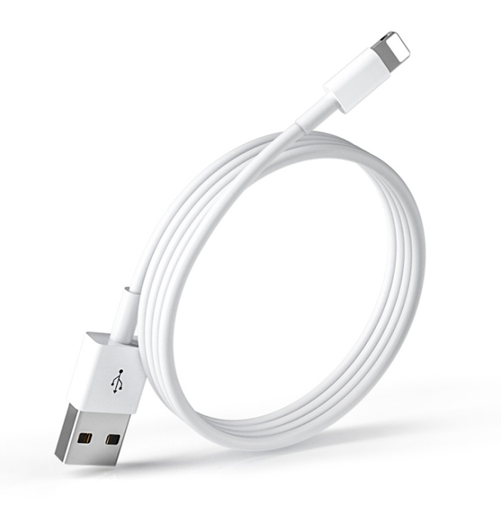 USB-A till Lightning Kabel, 1 m i gruppen SMARTPHONES & TABLETS / Opladere og kabler / Kabler / Kabler Lightning hos TP E-commerce Nordic AB (38-97161)