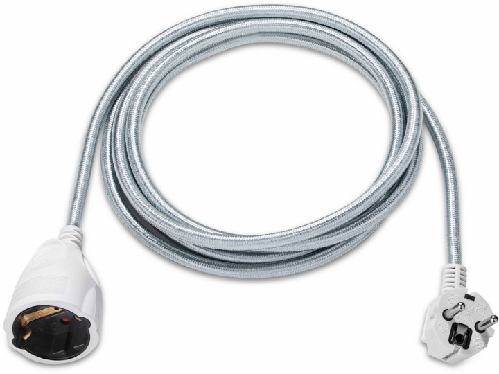 Limited Label jordet forlængerkabel til tekstil, 3 meter, Sage i gruppen HJEM, HUS & HAVE / Elektricitet & Belysning / Forlængerledninger hos TP E-commerce Nordic AB (38-97177)
