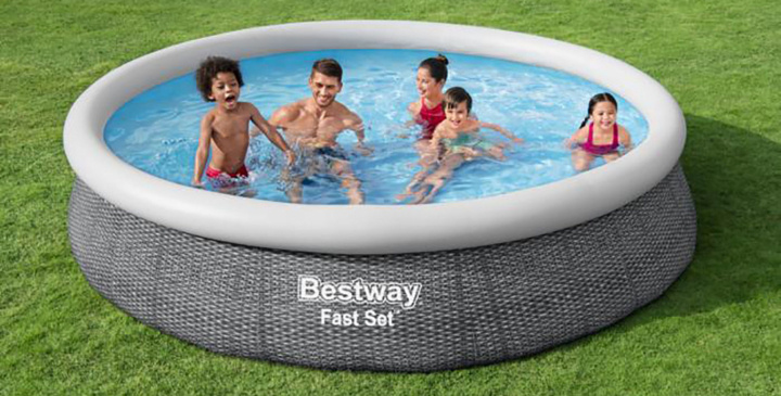 Bestway Fast Set Pool 3,66 x 76 cm i gruppen HJEM, HUS & HAVE / Have og gårdhave / Pool & Tilbehør / Pools hos TP E-commerce Nordic AB (38-97201)