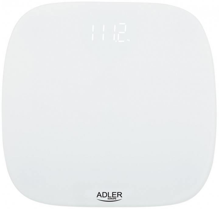 Adler AD 8176 Badevægt med LED-display, hvid i gruppen SKØNHED & HELSE / Helse / Badevægte hos TP E-commerce Nordic AB (38-97282)