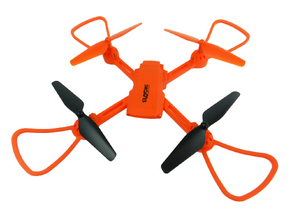 Aerial Flights H10C Quadcopter - Drone, 4-akset, Orange i gruppen LEGETØJ, BØRN & BABY / Radiostyrede / Droner hos TP E-commerce Nordic AB (38-97361)