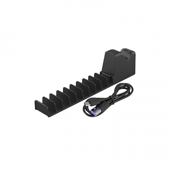 Ladestation til PS5 controller, svart i gruppen HJEMMEELEKTRONIK / Spilkonsoller og tilbehør / Sony PlayStation 5 / Tilbehør hos TP E-commerce Nordic AB (38-97422)