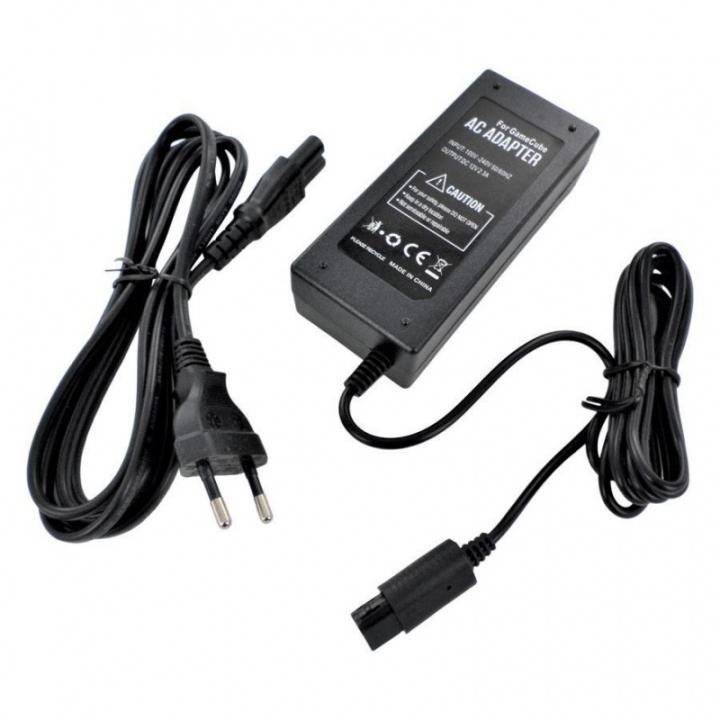 AC Adapter til Gamecube i gruppen HJEMMEELEKTRONIK / Spilkonsoller og tilbehør / Nintendo GameCube hos TP E-commerce Nordic AB (38-97437)