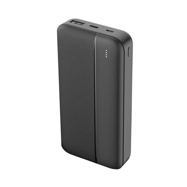 Maxlife powerbank 20W 20000mAh, Sort i gruppen SMARTPHONES & TABLETS / Opladere og kabler / Powerbanks hos TP E-commerce Nordic AB (38-97443)