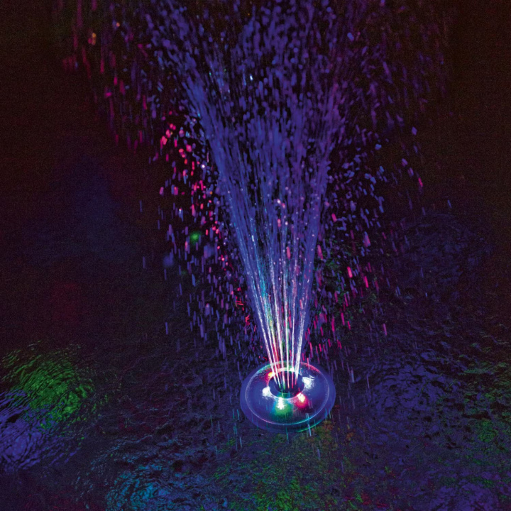 Bestway Flytande poolfontän med flerfärgad ljusshow i gruppen HJEM, HUS & HAVE / Have og gårdhave / Pool & Tilbehør / Pool tilbehør hos TP E-commerce Nordic AB (38-97458)