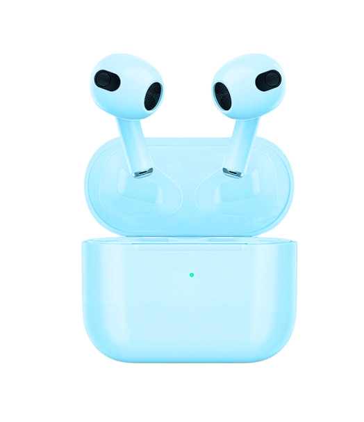 Airbuds 3 - Helt trådløse in ear-hovedtelefoner, blå i gruppen HJEMMEELEKTRONIK / Lyd & billede / Hovedtelefoner & Tilbehør / Hovedtelefoner hos TP E-commerce Nordic AB (38-97491)