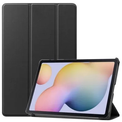 Trifold-etui til Samsung Galaxy Tab S7, Sort i gruppen SMARTPHONES & TABLETS / Tablet beskyttelse / Samsung tablets hos TP E-commerce Nordic AB (38-97534)