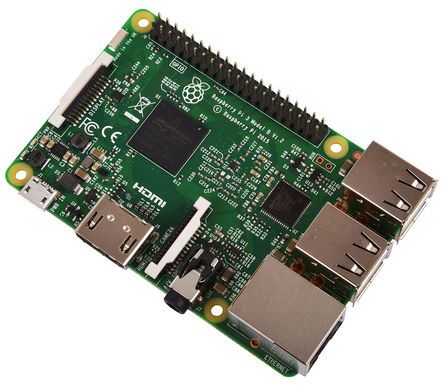 Raspberry Pi Model 3B, 1 GB i gruppen COMPUTERTILBEHØR / Computerkomponenter / Raspberry Pi hos TP E-commerce Nordic AB (38-97643)