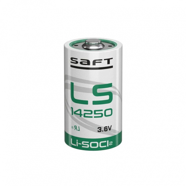 SAFT LS 14250 3,6 V 1/2 AA SL750 i gruppen HJEMMEELEKTRONIK / Batterier og opladere / Batterier / Andet hos TP E-commerce Nordic AB (38-97650)