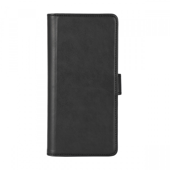 Essentials Motorola Moto G04 PU wallet, 3 cards, black i gruppen SMARTPHONES & TABLETS / Mobil Beskyttelse / Motorola hos TP E-commerce Nordic AB (38-97662)