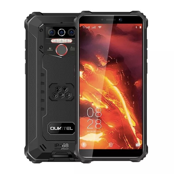 Oukitel WP5 Pro, Svart & Orange i gruppen SMARTPHONES & TABLETS / Mobiltelefoner & smartphones hos TP E-commerce Nordic AB (38-98053)