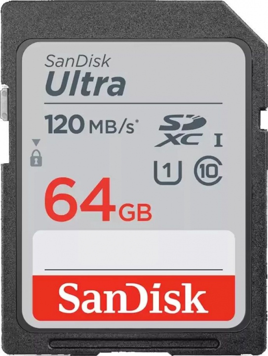 SanDisk Hukommelseskort SDXC Ultra 64GB 140MB/s i gruppen HJEMMEELEKTRONIK / Lagringsmedier / Hukommelseskort / SD/SDHC/SDXC hos TP E-commerce Nordic AB (38-98106D)