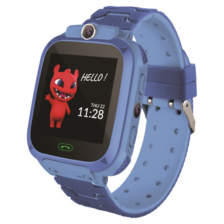 Maxlife Smartwatch för barn, Blå i gruppen SPORT, FRITID & HOBBY / Smartwatch & Aktivitetsmåler / Smartwatch til børn hos TP E-commerce Nordic AB (38-98139)