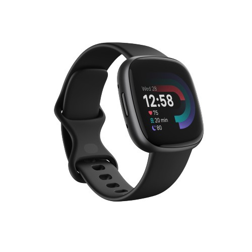 Fitbit Versa 4 Svart/Grafit i gruppen SPORT, FRITID & HOBBY / Smartwatch & Aktivitetsmåler / Smartwatches hos TP E-commerce Nordic AB (38-98154)