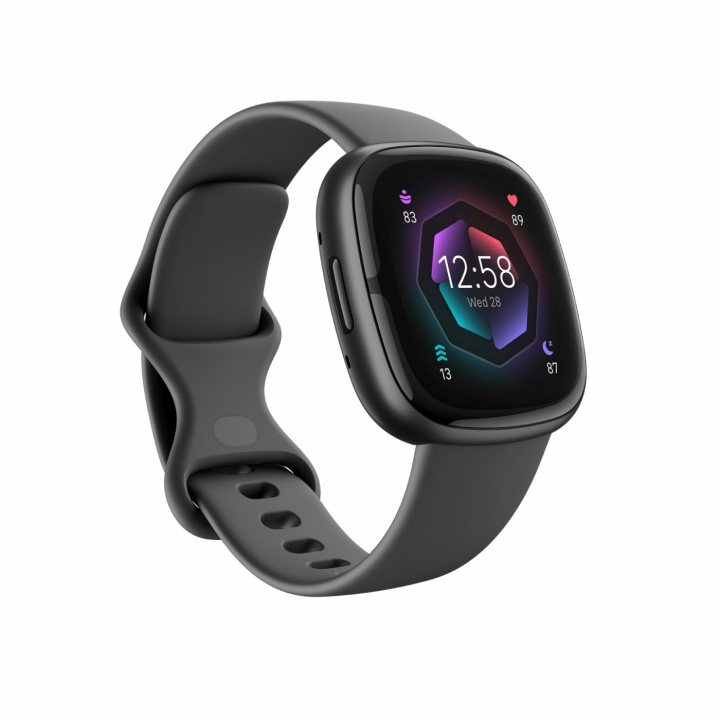 Fitbit Sense 2, Grå/Grafit i gruppen SPORT, FRITID & HOBBY / Smartwatch & Aktivitetsmåler / Smartwatches hos TP E-commerce Nordic AB (38-98157)