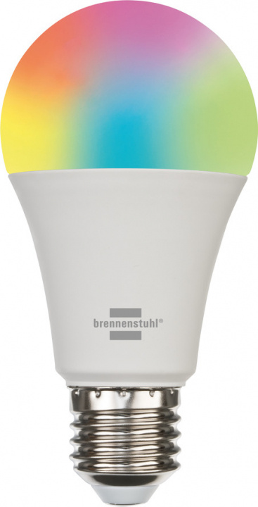 Brennenstuhl Connect Smart LED-lampe E27 med WiFi i gruppen HJEM, HUS & HAVE / Smart hjem / Smart belysning hos TP E-commerce Nordic AB (38-98160)
