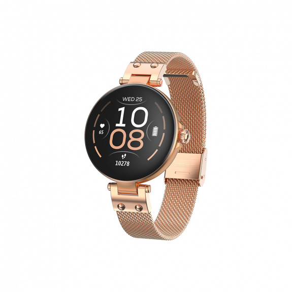 Forever ForeVive Petite SB-305 Smartwatch, Guld i gruppen SPORT, FRITID & HOBBY / Smartwatch & Aktivitetsmåler / Smartwatches hos TP E-commerce Nordic AB (38-98173)