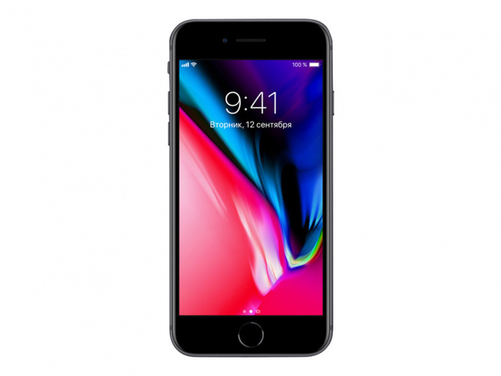 BEGAGNAD Apple iPhone 8 64 GB, Space Grey T1A - Meget god stand i gruppen SMARTPHONES & TABLETS / Mobiltelefoner & smartphones hos TP E-commerce Nordic AB (38-98208)
