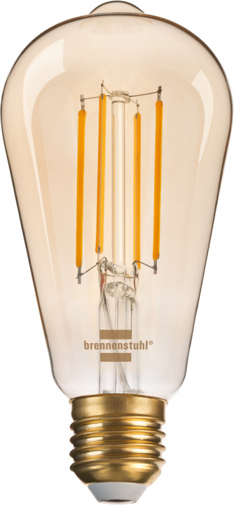 Brennenstuhl®Connect WiFi Retro LED-lampa Päron-form E27 4.9W 2200K, Varmvitt i gruppen HJEMMEELEKTRONIK / Lys / LED lamper hos TP E-commerce Nordic AB (38-98235)