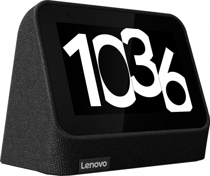 Lenovo Smart Clock 2 med Google Assistent, Svart i gruppen HJEM, HUS & HAVE / Smart hjem / Smart home systemer hos TP E-commerce Nordic AB (38-98242)