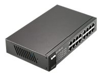 Zyxel GS-1100-16 V3 Switch 16-port Gigabit i gruppen COMPUTERTILBEHØR / Netværk / Switches / 10/100/1000Mbps hos TP E-commerce Nordic AB (38-98261)