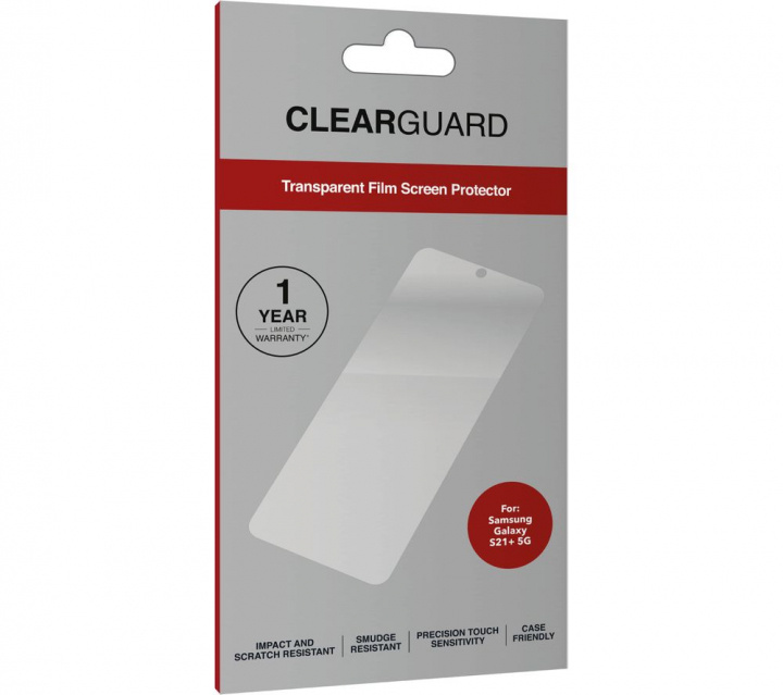 Clearguard Samsung Galaxy S21 Plus skærmbeskytter i gruppen SMARTPHONES & TABLETS / Mobil Beskyttelse / Samsung hos TP E-commerce Nordic AB (38-98265)