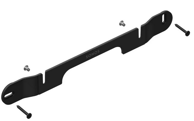 Sonos Ray Soundbar vægbeslag, sort i gruppen HJEMMEELEKTRONIK / Lyd & billede / Hjemmebiograf, HiFi & Bærbar / Sound Bars hos TP E-commerce Nordic AB (38-98406)