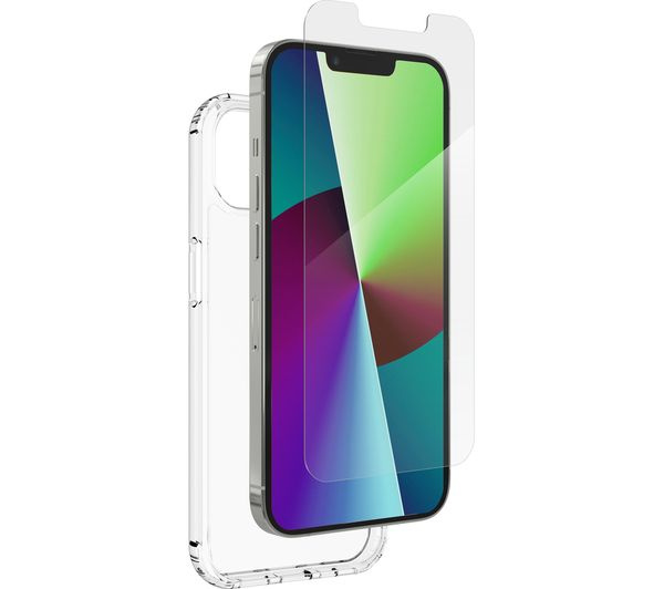 Defence Bundle pack: Gennemsigtigt mobiletui + skærmbeskytter til iPhone 13 i gruppen SMARTPHONES & TABLETS / Mobil Beskyttelse / Apple / iPhone 13 hos TP E-commerce Nordic AB (38-98419)