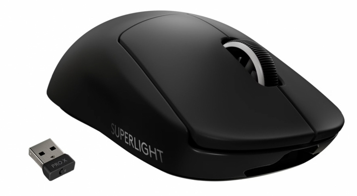 Logitech PRO X SUPERLIGHT trådløs gaming-mus, sort i gruppen COMPUTERTILBEHØR / GAMING / Mus hos TP E-commerce Nordic AB (38-98477)
