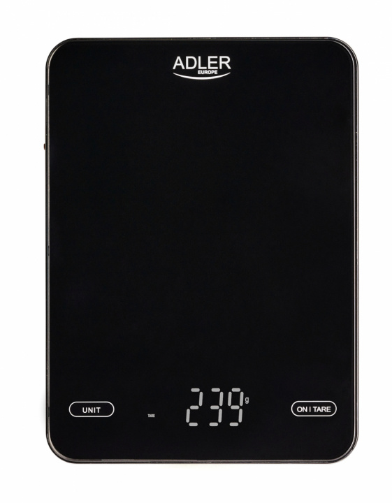 Adler AD 3177b Kitchen scale 10kg USB charged, Black i gruppen HJEM, HUS & HAVE / Køkkenredskaber / Køkkenvægt hos TP E-commerce Nordic AB (38-98480)