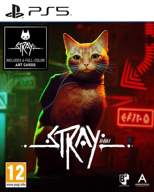 Stray (PS5) i gruppen HJEMMEELEKTRONIK / Spilkonsoller og tilbehør / Sony PlayStation 5 / Spil hos TP E-commerce Nordic AB (38-98498)
