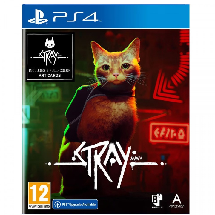 Stray (PS4) i gruppen HJEMMEELEKTRONIK / Spilkonsoller og tilbehør / Sony PlayStation 5 / Spil hos TP E-commerce Nordic AB (38-98499)