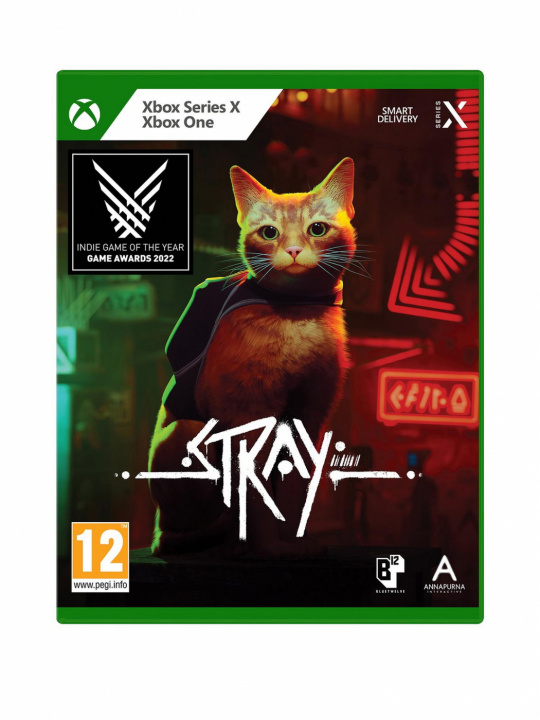 Stray (Xbox Series X/Xbox One) i gruppen HJEMMEELEKTRONIK / Spilkonsoller og tilbehør / Xbox Series X hos TP E-commerce Nordic AB (38-98500)