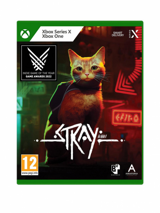 Stray (Xbox Series X/Xbox One) i gruppen HJEMMEELEKTRONIK / Spilkonsoller og tilbehør / Xbox Series X / Spil hos TP E-commerce Nordic AB (38-98500)