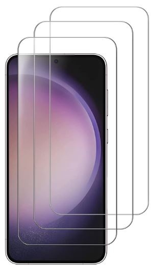 3-pakning Screen protector Hærdet glas 2,5D til Samsung Galaxy S22/S23 i gruppen SMARTPHONES & TABLETS / Mobil Beskyttelse / Samsung hos TP E-commerce Nordic AB (38-98524PKT)