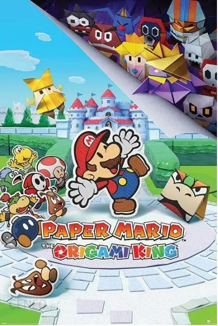 Paper Mario: The Origami King poster i gruppen LEGETØJ, BØRN & BABY / Børneværelse / Øvrig indretning hos TP E-commerce Nordic AB (38-98584)