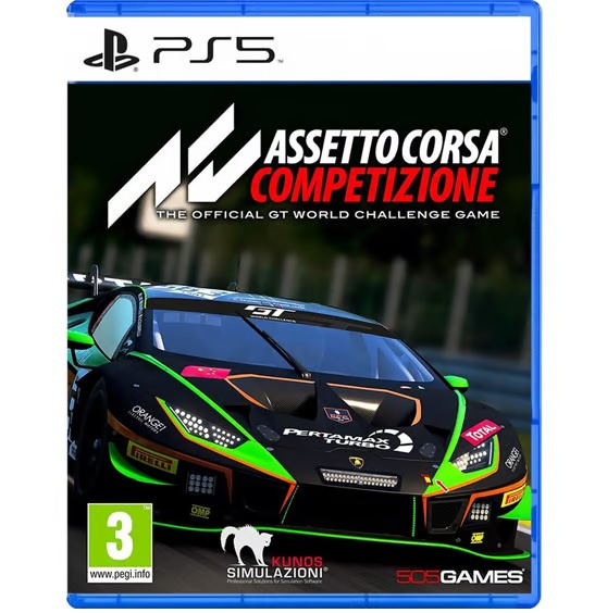Assetto Corsa Competizione (PS5) i gruppen HJEMMEELEKTRONIK / Spilkonsoller og tilbehør / Sony PlayStation 5 / Spil hos TP E-commerce Nordic AB (38-98602)