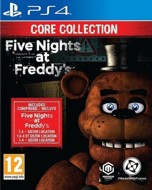 Five Nights at Freddy\'s - Core Collection (PS4) i gruppen HJEMMEELEKTRONIK / Spilkonsoller og tilbehør / Sony PlayStation 4 / Spil hos TP E-commerce Nordic AB (38-98603)