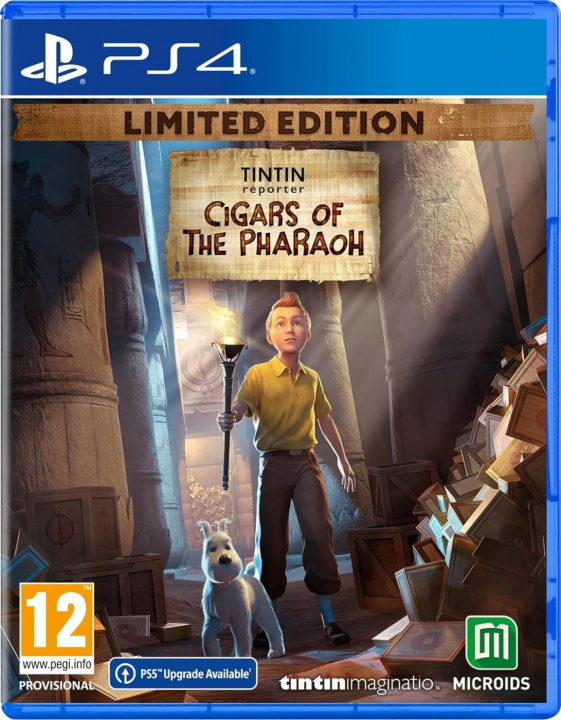Tintin Reporter: Cigars of the Pharaoh - Limited Edition (PS4) i gruppen HJEMMEELEKTRONIK / Spilkonsoller og tilbehør / Sony PlayStation 4 hos TP E-commerce Nordic AB (38-98604)