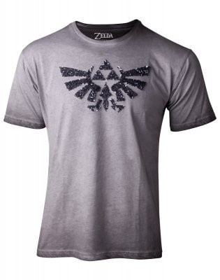 T-shirt Zelda Silver, 2XL i gruppen HJEMMEELEKTRONIK / Spilkonsoller og tilbehør / Øvrige spil hos TP E-commerce Nordic AB (38-98606)