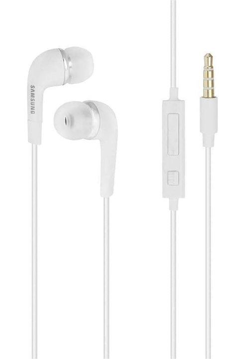 Headset, Samsung EHS64AVFWE (Hvid) i gruppen HJEMMEELEKTRONIK / Lyd & billede / Hovedtelefoner & Tilbehør / Hovedtelefoner hos TP E-commerce Nordic AB (38-9861)