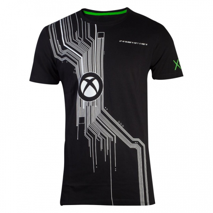 Difuzed Xbox - The system T-shirt, M i gruppen SPORT, FRITID & HOBBY / Accessories / T-shirts hos TP E-commerce Nordic AB (38-98615)