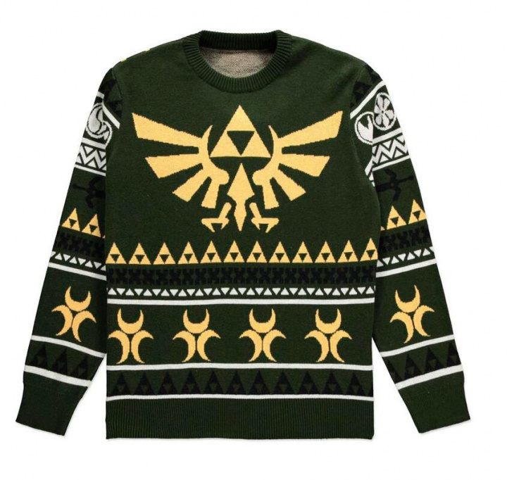 Difuzed Zelda Knitted Christmas Jumper, L i gruppen SPORT, FRITID & HOBBY / Accessories / T-shirts hos TP E-commerce Nordic AB (38-98631)
