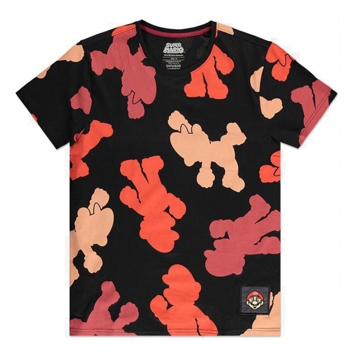 Difuzed Nintendo Super Mario AOP T-shirt til mænd, S i gruppen SPORT, FRITID & HOBBY / Accessories / T-shirts hos TP E-commerce Nordic AB (38-98686)